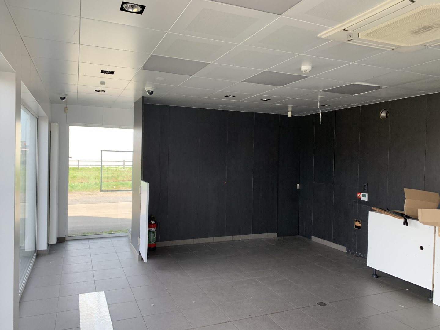 Handelsruimte in afwerkingsfase