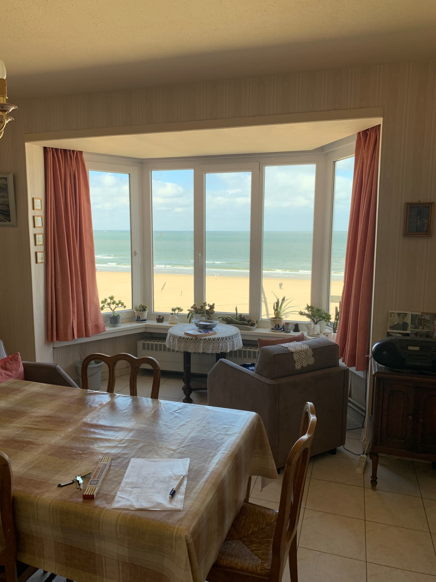 Appartement avec vue sur mer avant les travaux